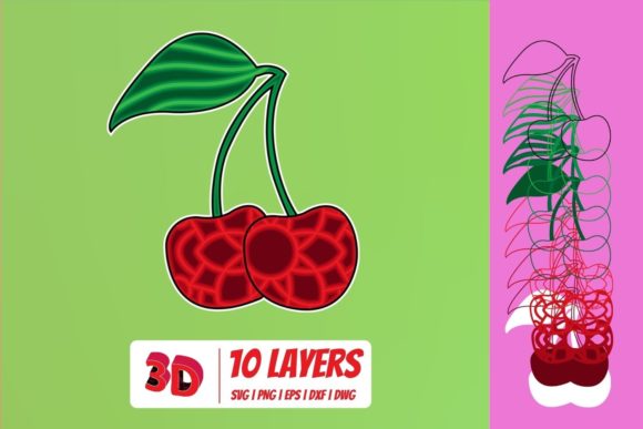 3D Cherry SVG Cut File: A Designer's Real-World Review