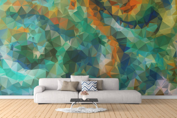 Background Low Poly Design for Modern Graphics and Backgrounds