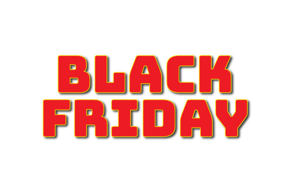 Black Friday 3D Text Effect Graphic for Modern Graphics & Freebies